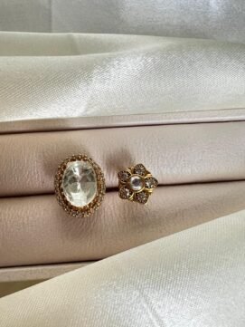 Mossanite Stone Finger Ring 2