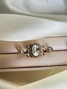 Mossanite Stone Finger Ring 1